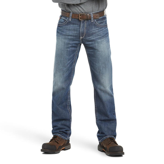 Ariat Men's FR M4 Relaxed Ridgeline Glacier Jeans
