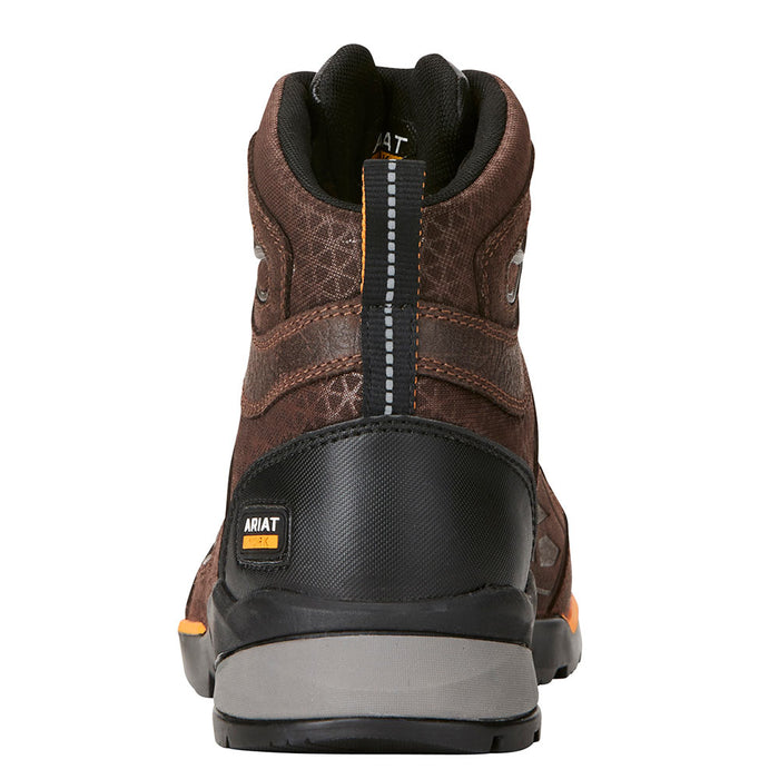 Ariat Men's Rebar Flex 6in. CT Brown Composite Round Toe Work Boot
