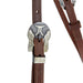 Weaver Leather Smarty Synergy 5/8 Inch Oiled Browband Headstall with Smarty Heel Buckles