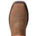 Ariat Mens Sierra Delta H2O Oily Brown 10in Top Work Boots