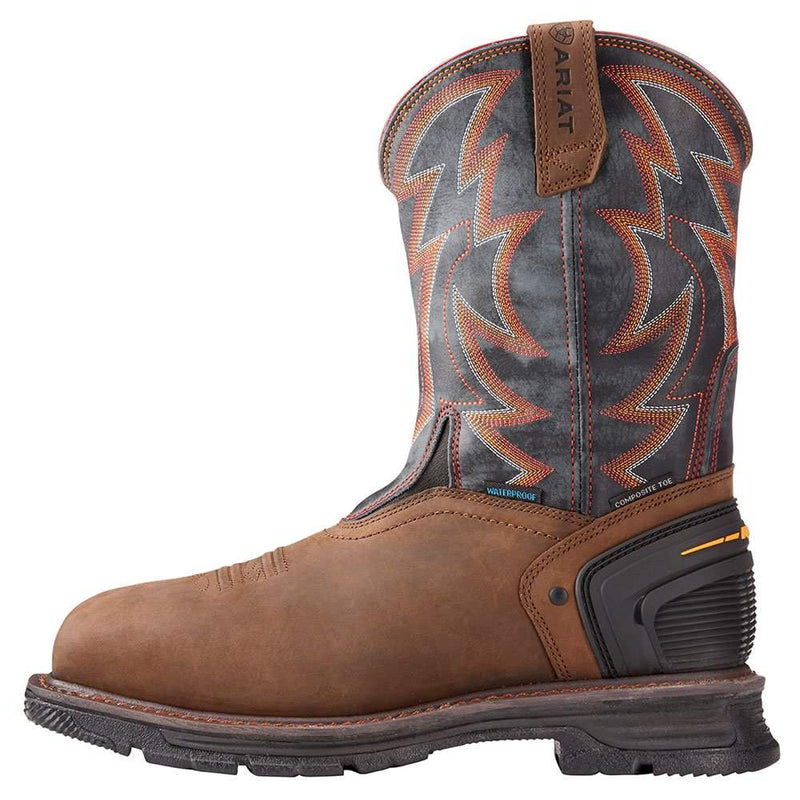 Ariat Mens Catalyst VX Work Thunder H2O 11in Top Work Boots