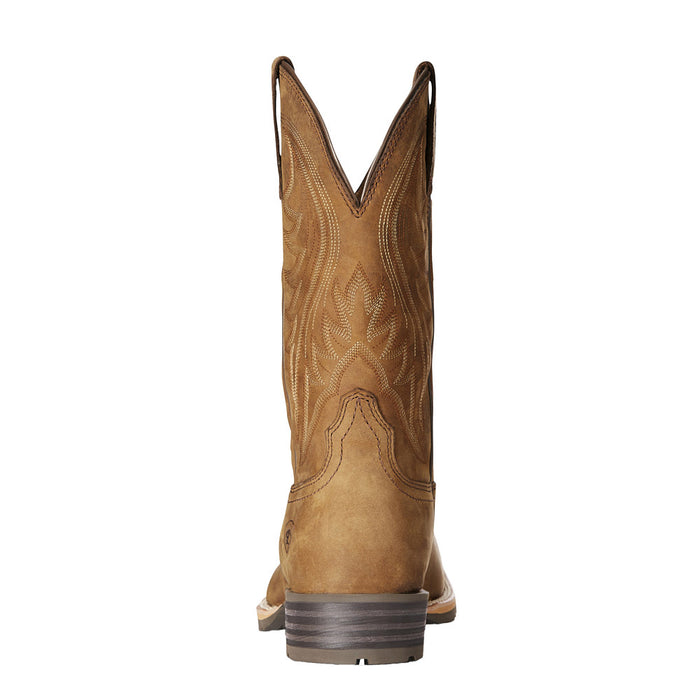 Ariat Men's Hybrid Rancher Distressed Brown Square Toe Cowboy Boot