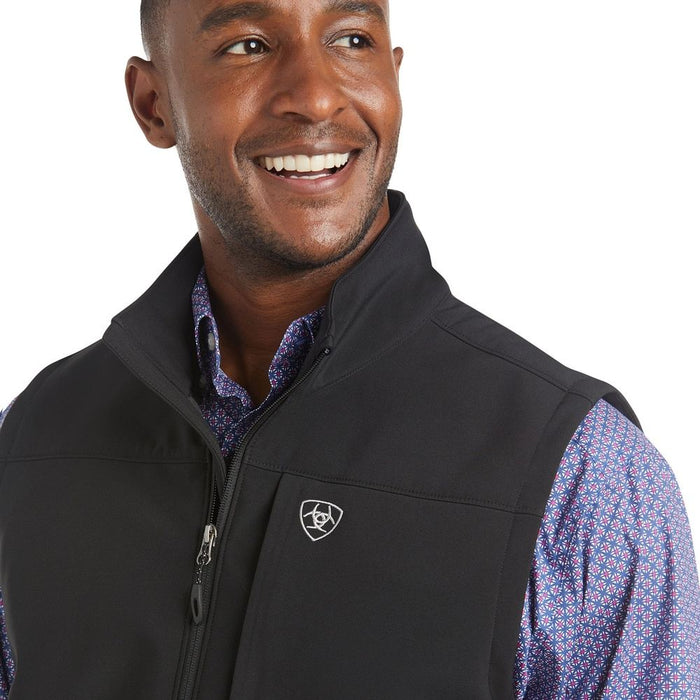 Ariat Men's Vernon 2.0 Black Softshell Vest