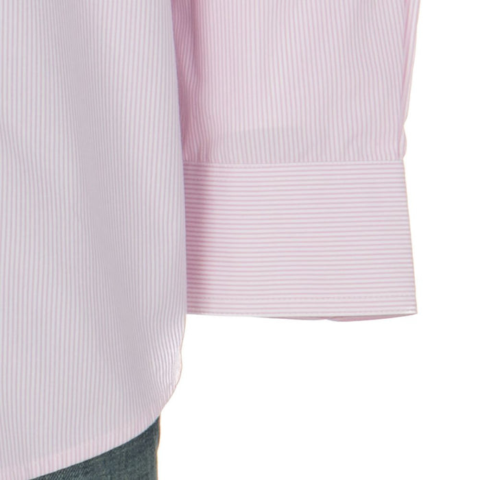 Ariat Men's Dayne Mini Pink Stripe Long Sleeve Shirt