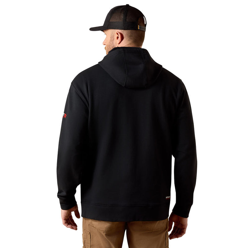 Ariat Men's FR DuraStretch Black Zip Hoodie
