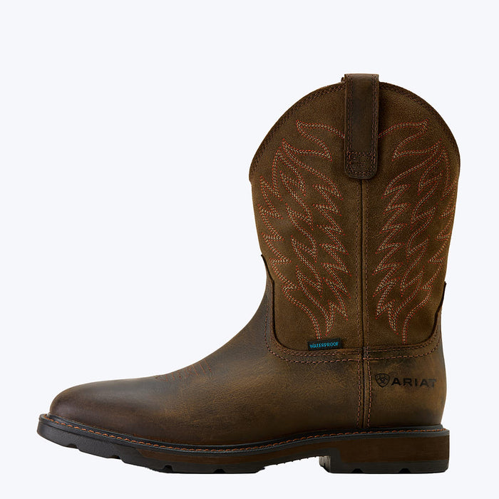 Ariat Men's Dark Brown H2O Groundbreaker Boots