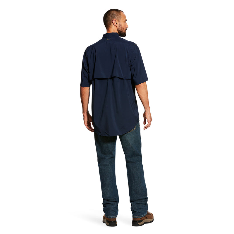 Ariat Men's Rebar VentTek Navy Work Shirt
