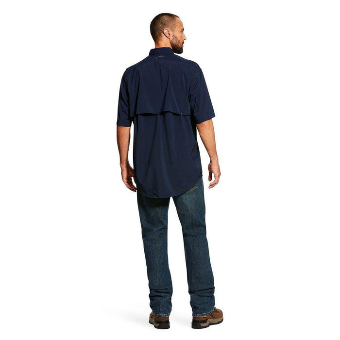 Ariat Men's Rebar VentTek Navy Work Shirt