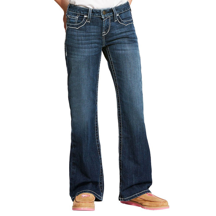 Ariat Girls Real Bootcut Entwined Jeans
