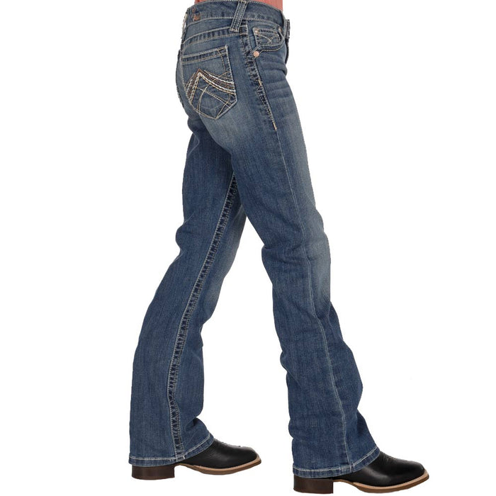 Ariat Girls Real Bootcut Whipstitch Jeans
