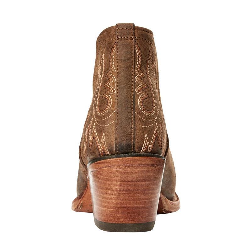 Ariat Women's Airat Weathered Brown Dixon Short Booties