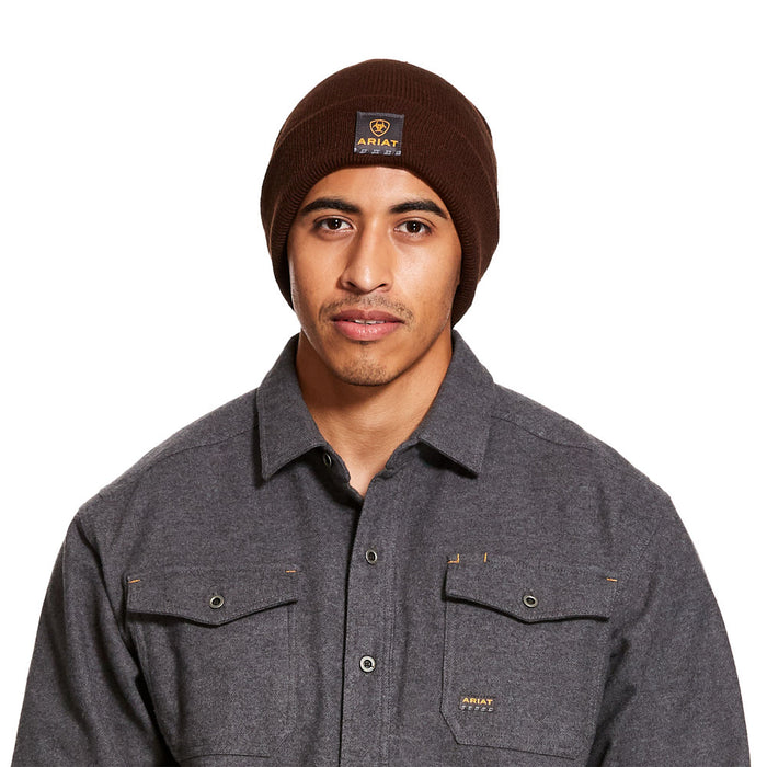 Ariat Men's Brown Beanie