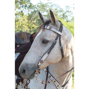 Reinsman Dakota Pinwheel Browband Headstall