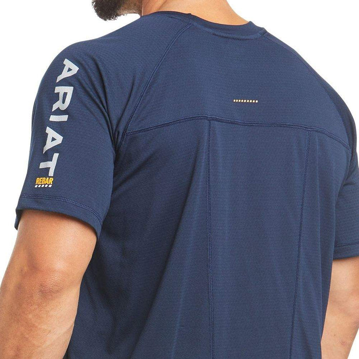 Ariat Men's Rebar Navy Heat Fighter Shirt