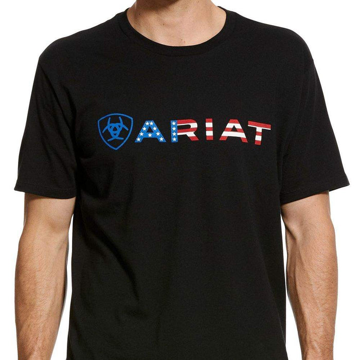 Ariat Men's Woodmark Black Tee