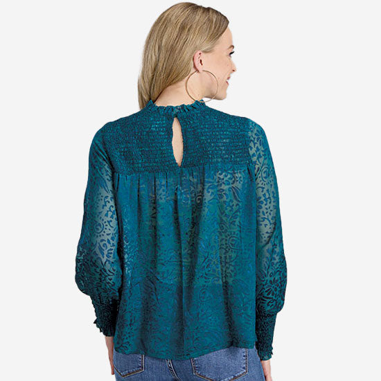ROPER Women's Burnout Brasso Top