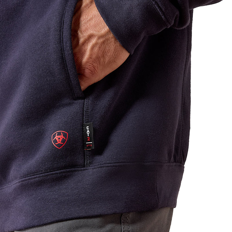Ariat Men's FR Rev Navy Pullover