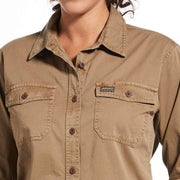 Ariat Women's Rebar Washed Twill Work Shirt