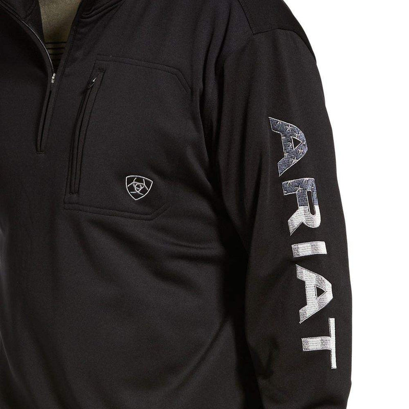 Ariat Men's Team Logo 1/4 Zip Sweatshirt