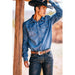 Ariat Men's Retro Stone Denim Snap Shirt