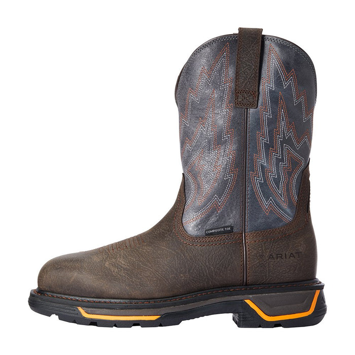 Ariat Men's Big Rig Iron Coffee 11in. Slate Top Comp Toe Work Boot