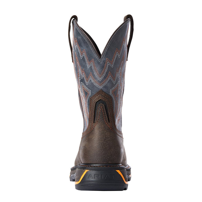 Ariat Men's Big Rig Iron Coffee 11in. Slate Top Comp Toe Work Boot