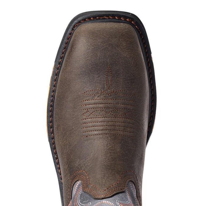 Ariat Men's Big Rig Iron Coffee 11in. Slate Top Comp Toe Work Boot