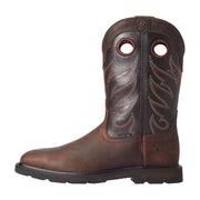 Ariat Men's Groundwork Bitter Brown 11in. Brown Top Steel Wide Square Toe