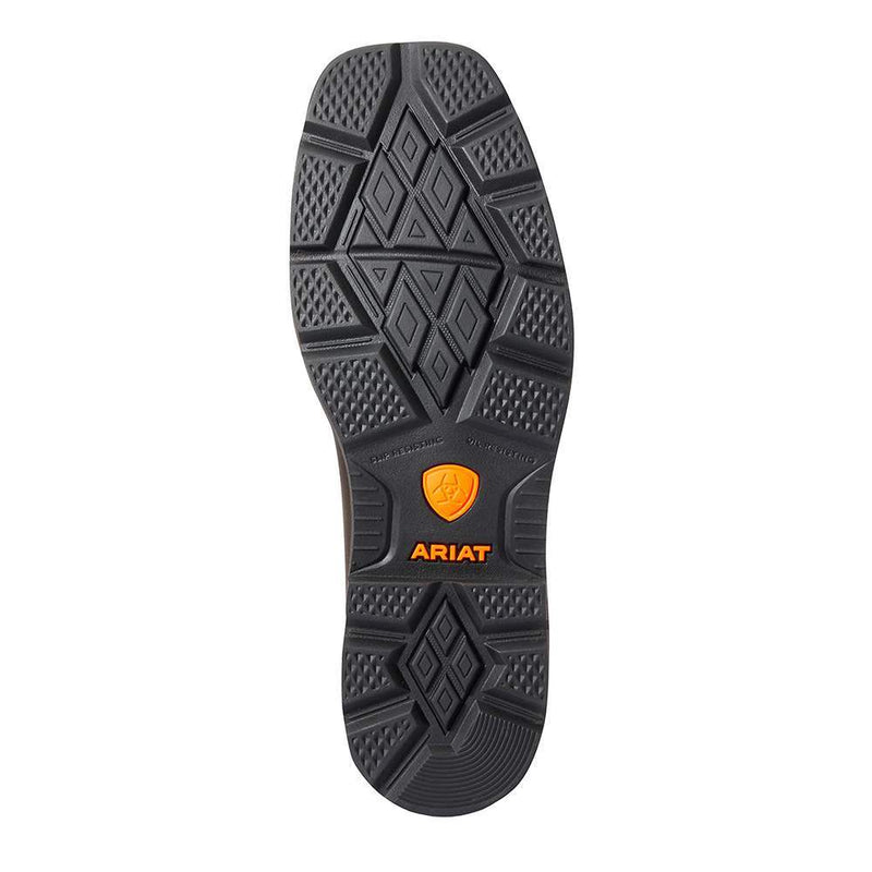 Ariat Men's Groundwork Bitter Brown 11in. Brown Top Steel Wide Square Toe