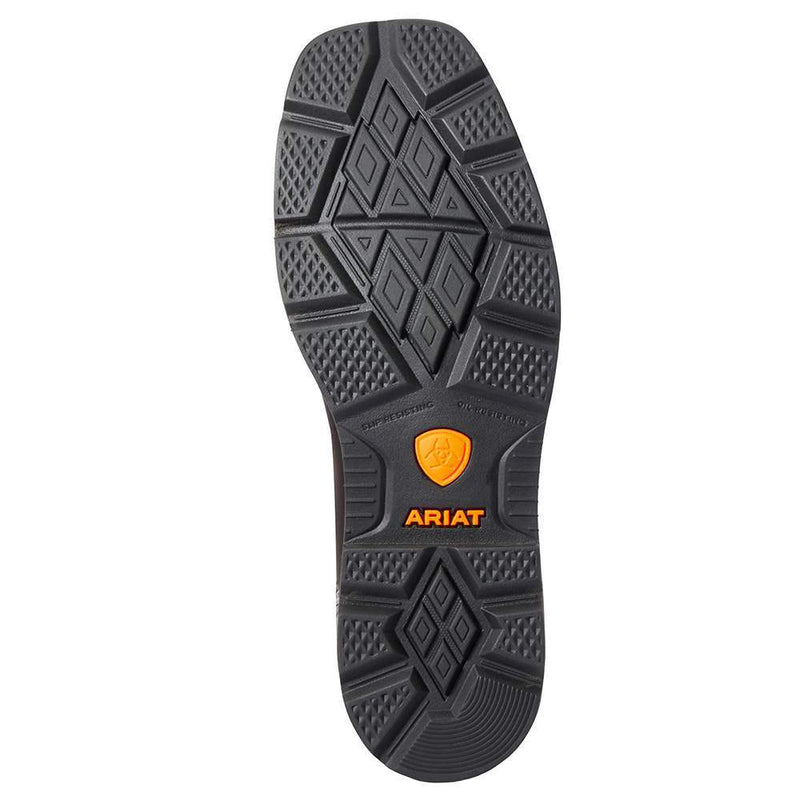 Ariat MEN`S GROUNDWORK WST BROWN 11` BITTER BROW SOFT TOE WORK