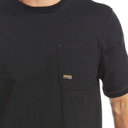 Ariat Men's Rebar Black Workman Logo Shirt