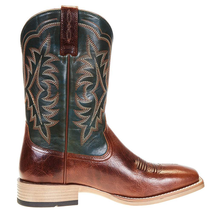 Ariat Men's Ariat Ryden Ultra Gingersnap 11in.  Tack Green Top Square Toe Boot