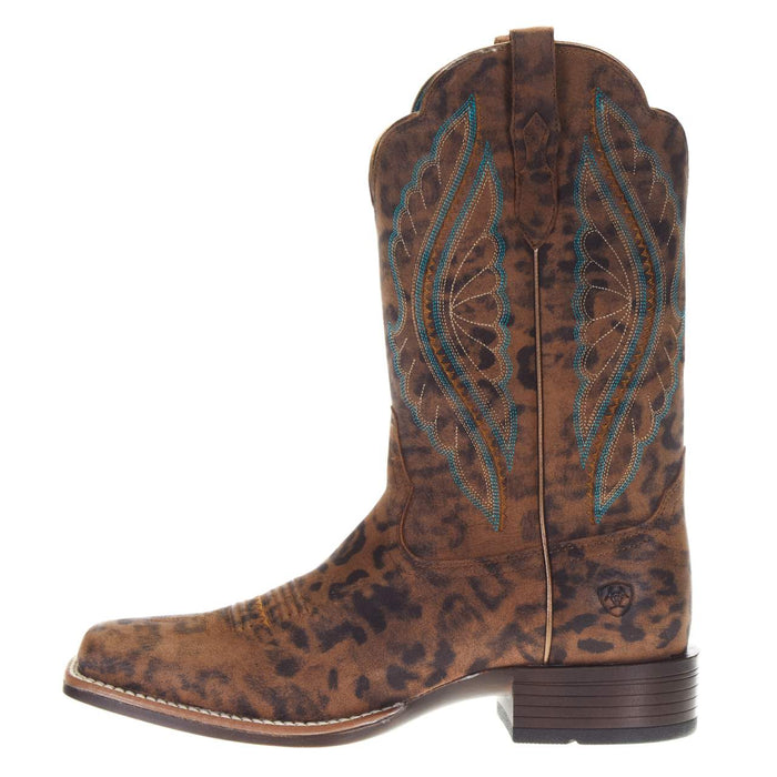 Ariat Women`s Primetime Brown Faded Leopard Boot