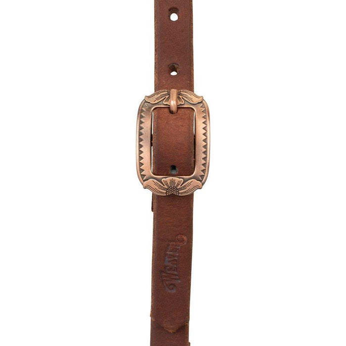 Weaver Leather Saltlick Center Bar Buckle Browband Headstall