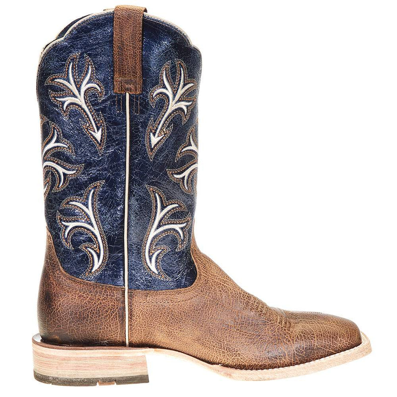 Ariat Men's Cowboss King Brown 11in. Grotto Blue Square Toe Boot