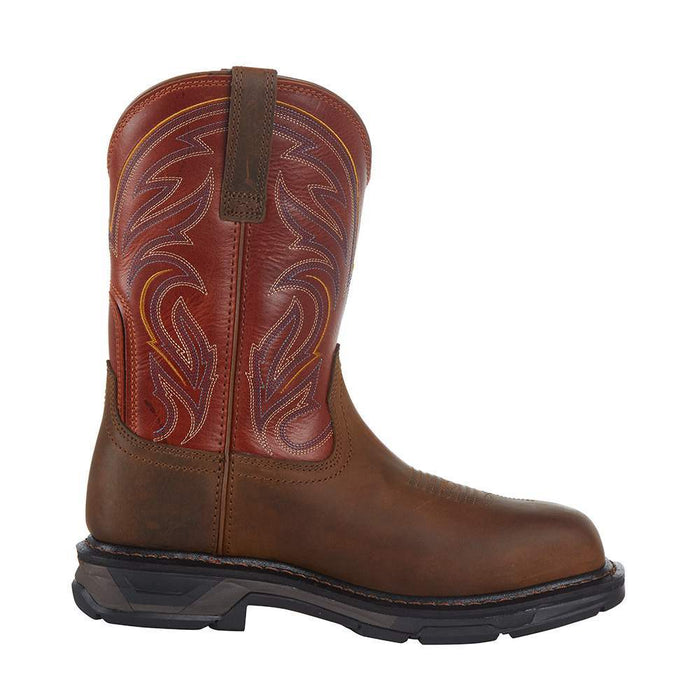 Ariat Men`s Workhog Xt Cottonwood 13in. Brick Top Comp Toe Work Boot