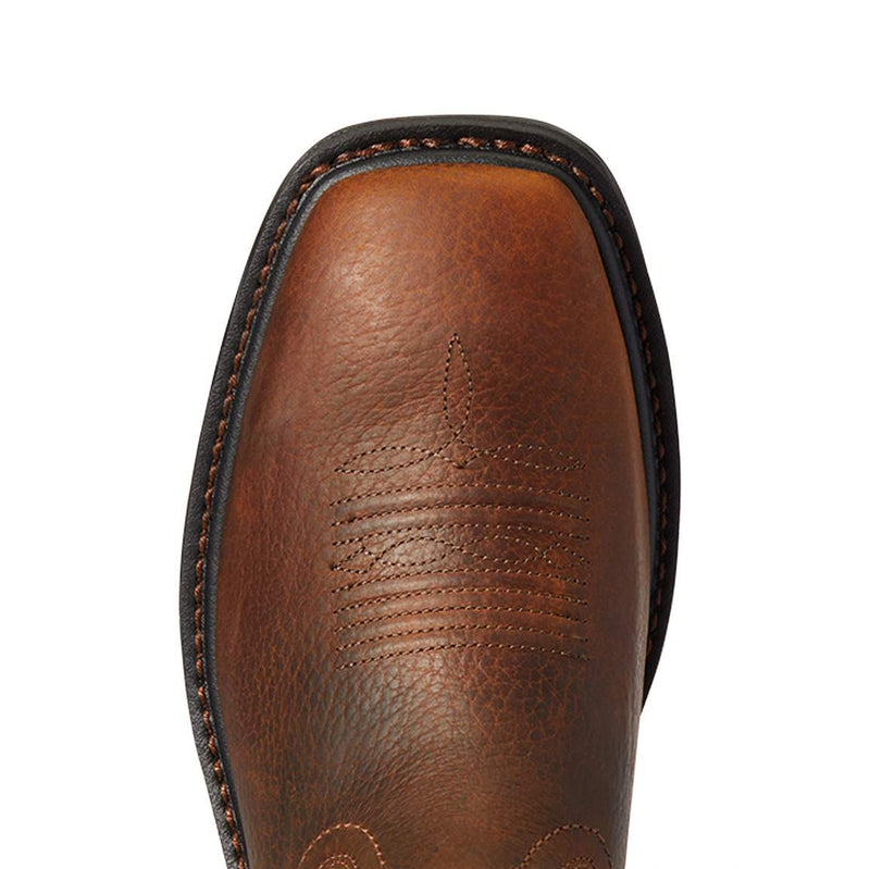 Ariat MEN`S WORKHOG XT COTTONWOOD BROWN OILED 11` MIDNIGHT BLUE TOP