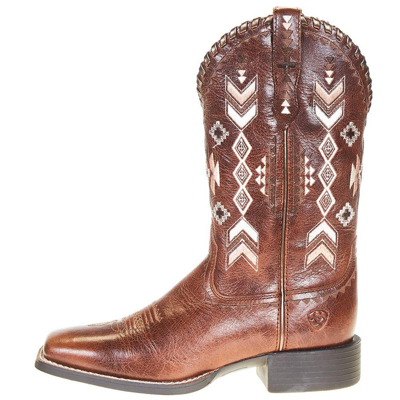 Ariat Women's Round Up Skyler Canyon Tan 11in. Tan Top Cowgirl Boot