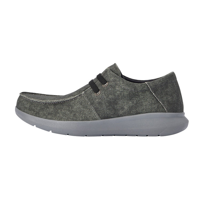 Ariat Men's Hilo Stretch Charcoal Canvas Shoe