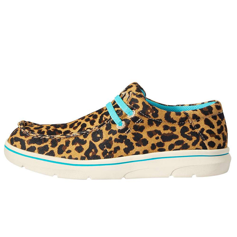 Ariat Kids Hilo Sparkle Leopard Casual Shoe