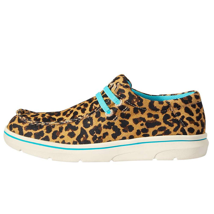 Ariat Kids Hilo Sparkle Leopard Casual Shoe