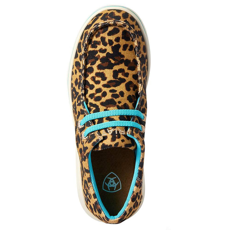 Ariat Kids Hilo Sparkle Leopard Casual Shoe