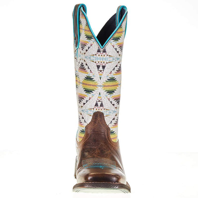 Ariat Women's Pendleton Circuit Savanna Amber Brown Cowgirl Boot