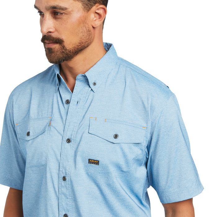 Ariat Men's Rebar VentTek Deep Water Work Shirt