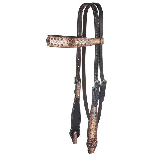Circle Y Saddlery Desert Racer Browband Headstall