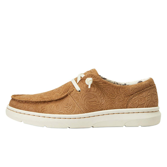 Ariat Women's Tan Floral Embossed Hilo