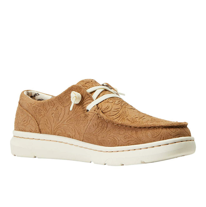 Ariat Women's Tan Floral Embossed Hilo