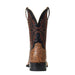 Ariat Men's Brown Sport Elephant Print Square Toe Western Boot