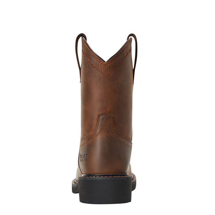 Ariat Women's Brown Fatbaby Steel Toe Work boot