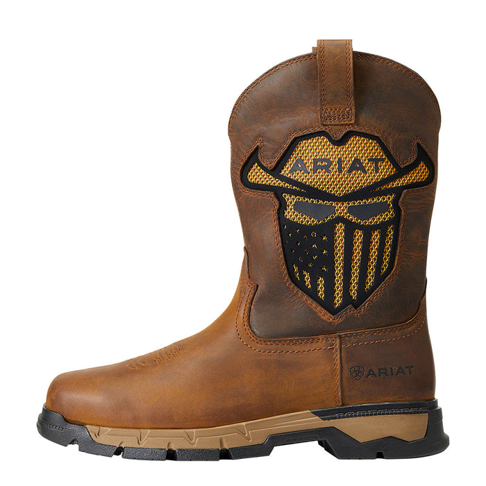 Ariat Men's Rebar Flex Western VenTEK Incognito Dark Earth Soft Toe Work Boot